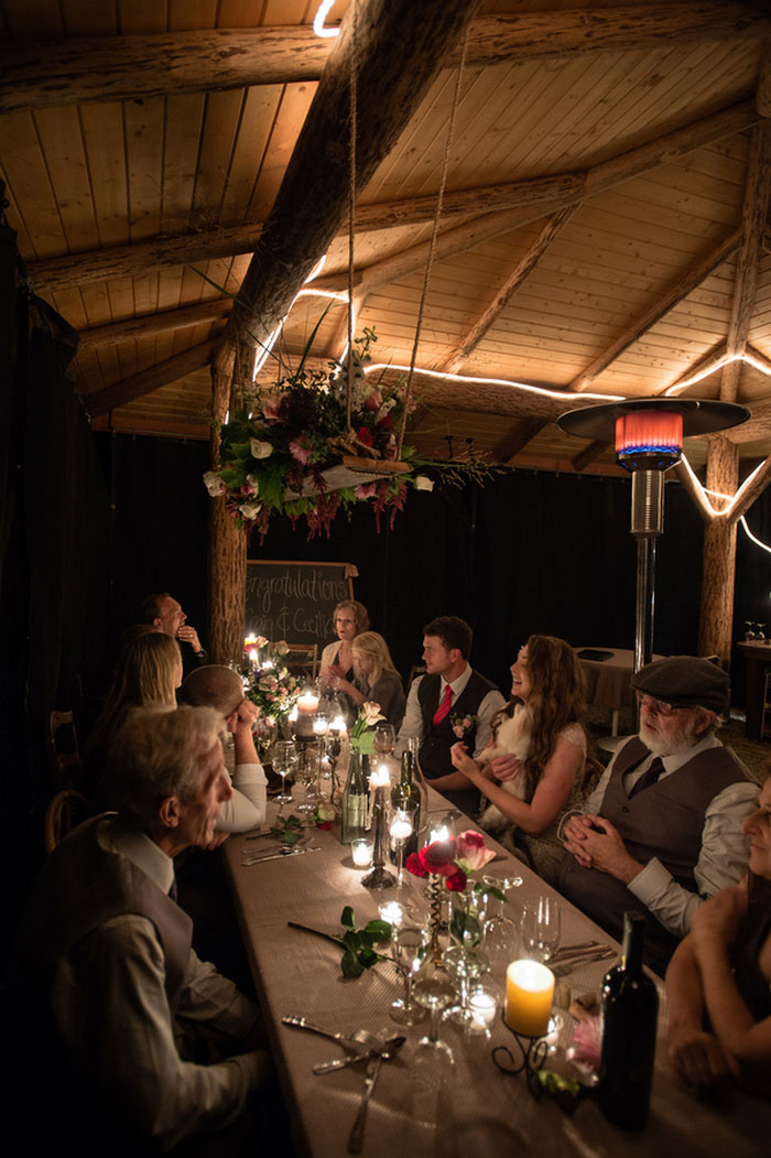 treehouse wedding reception