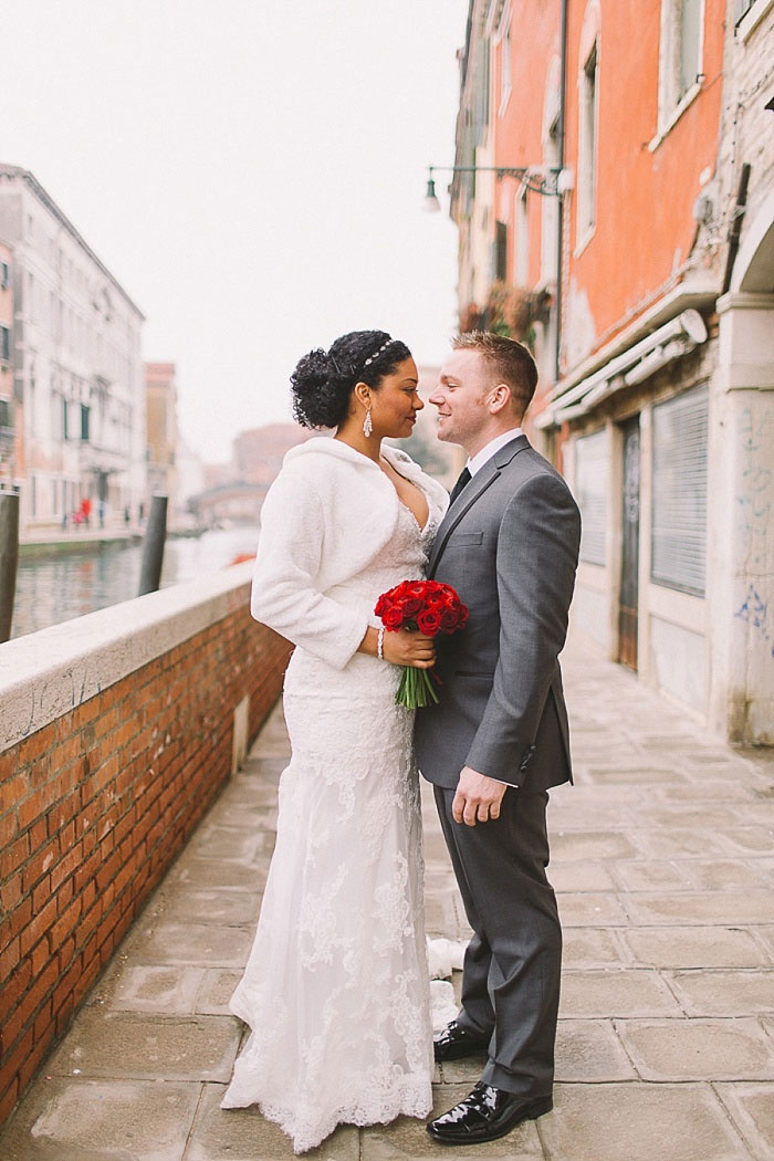 Venice wedding portrait