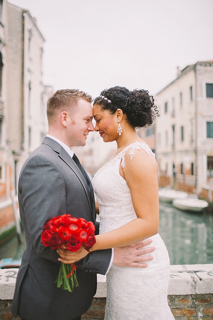 Venice wedding portrait