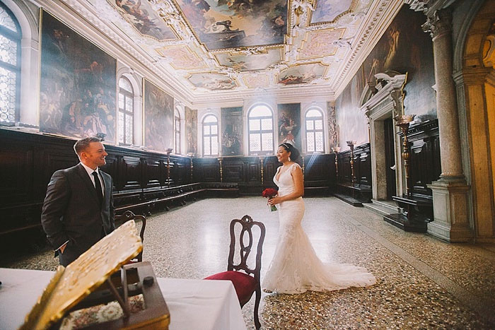 Venice elopement ceremony