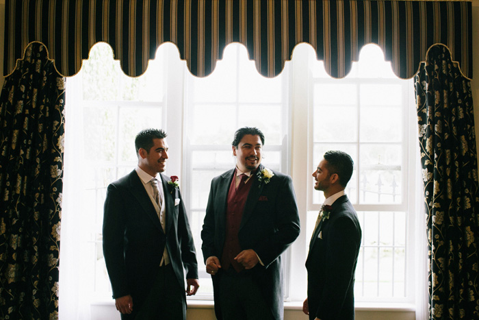 groom with groomsmen