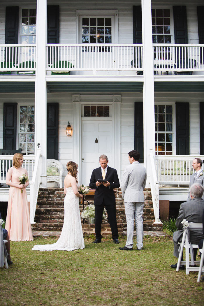 plantation wedding ceremony