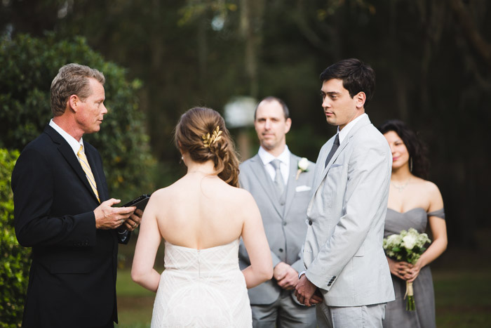 plantation wedding ceremony