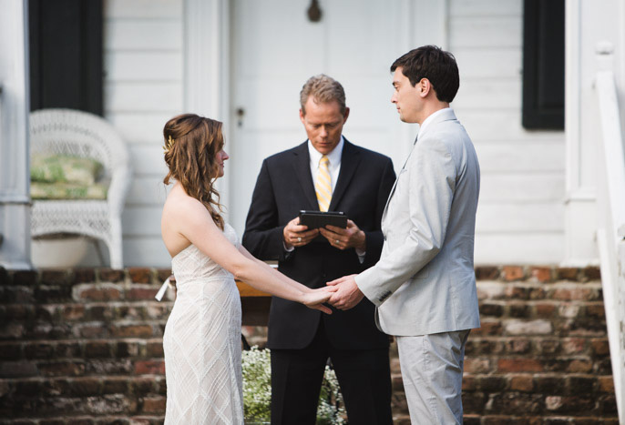 plantation wedding ceremony