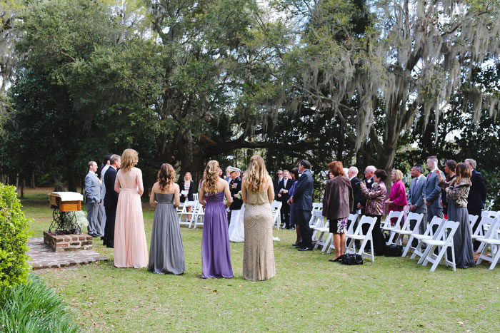 plantation wedding ceremony