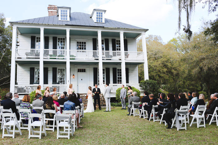 plantation wedding ceremony