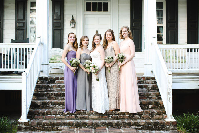 bridal party portrait