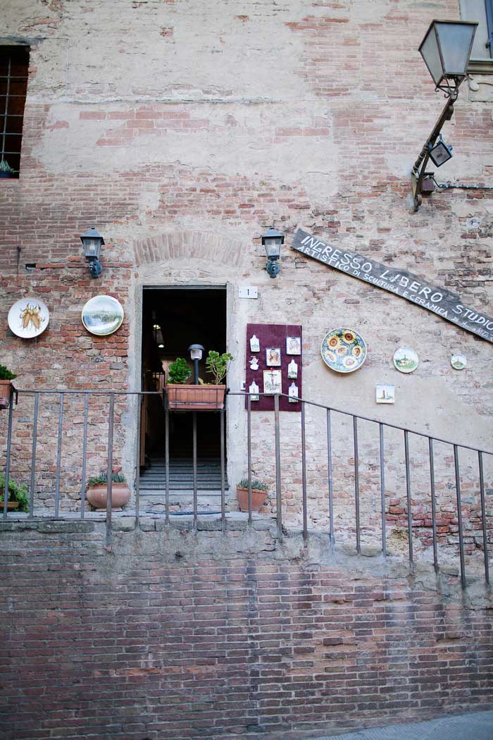 building in Tuscany