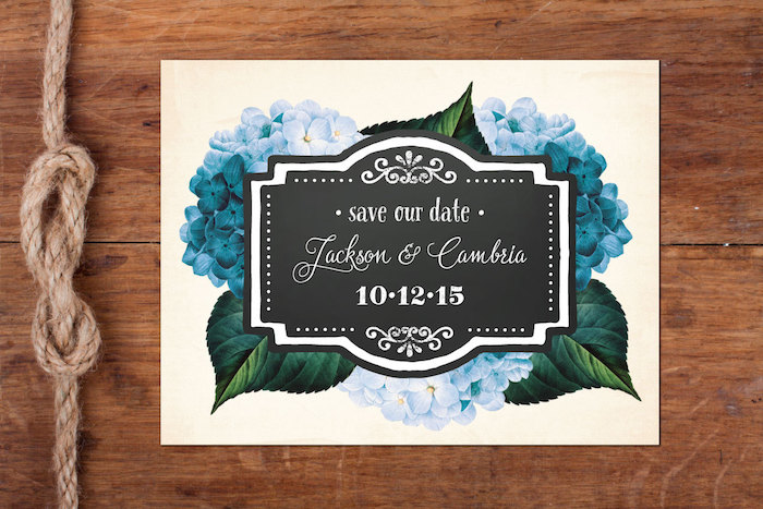 hydrangea-save-the-date-postcard