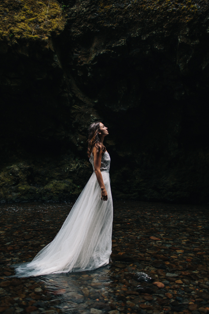 Oregon styled elopement