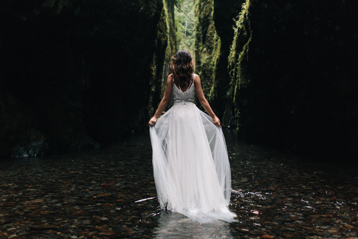 Oregon styled elopement