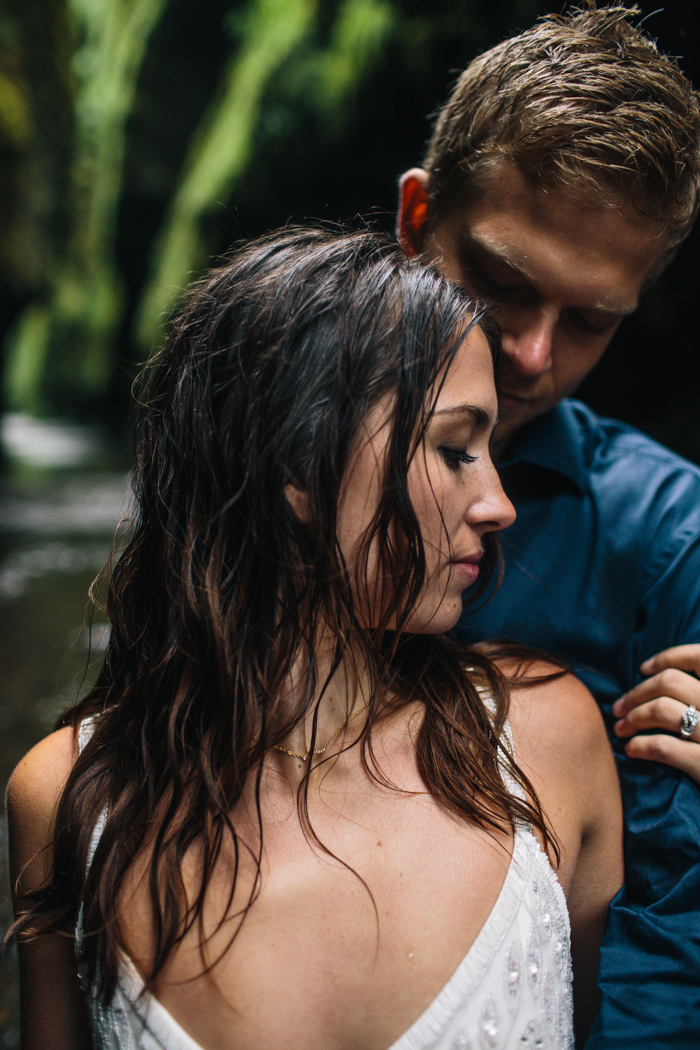 Oregon styled elopement