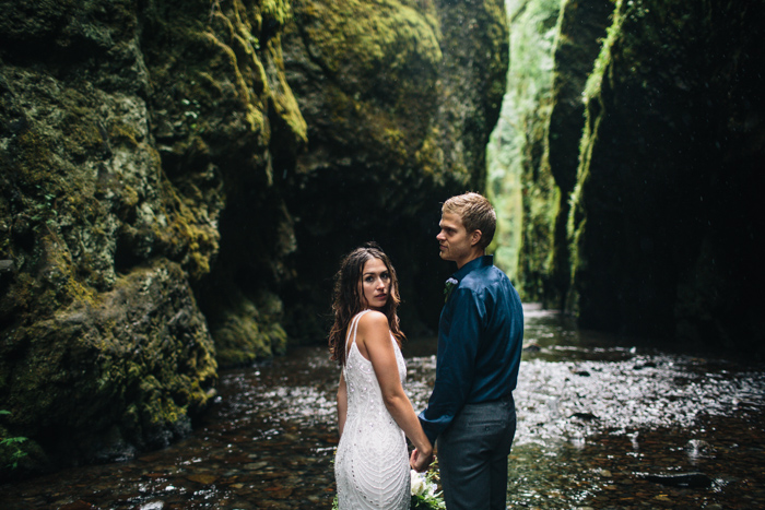 Oregon styled elopement