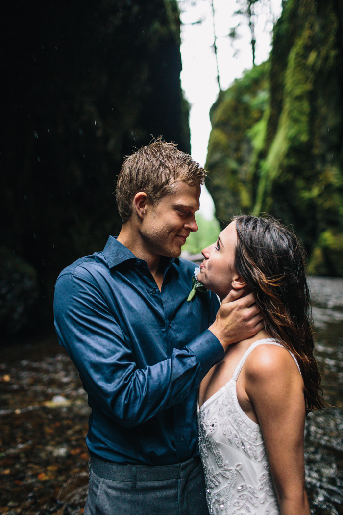 Oregon styled elopement