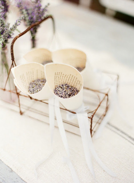 lavender confetti