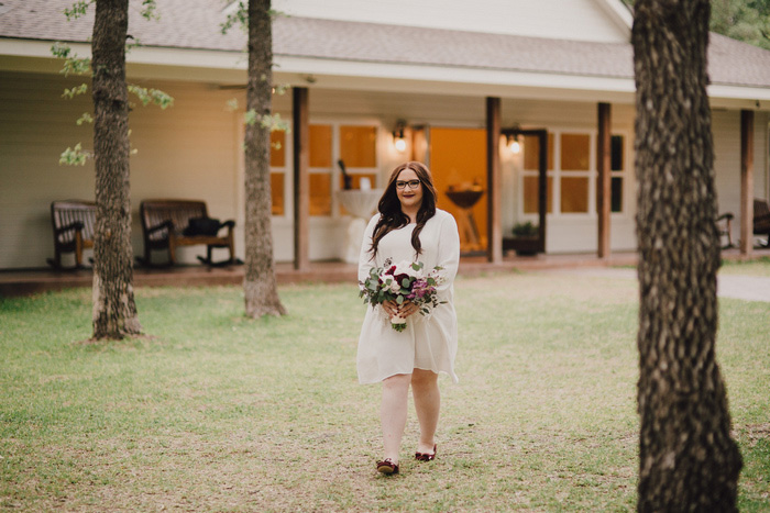 bride walking down the aisle