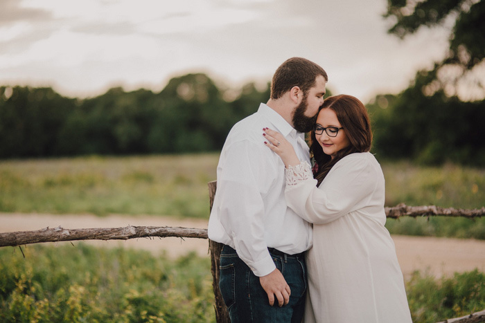 bride and groom portrait