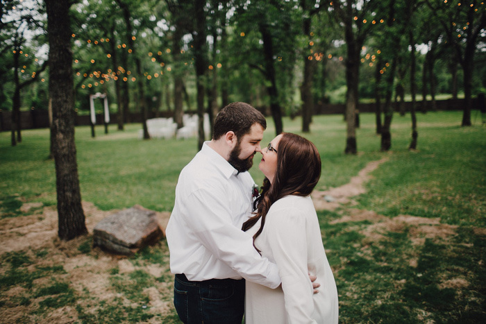 bride and groom staring into each other's eyes