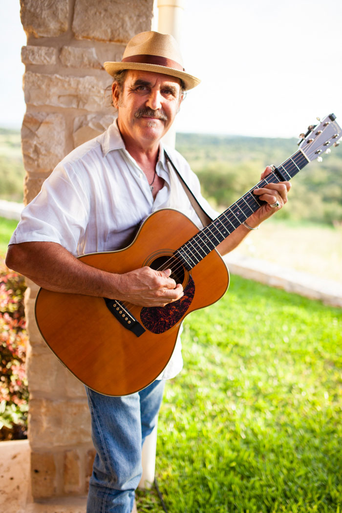 guitar player at wedding ceremony