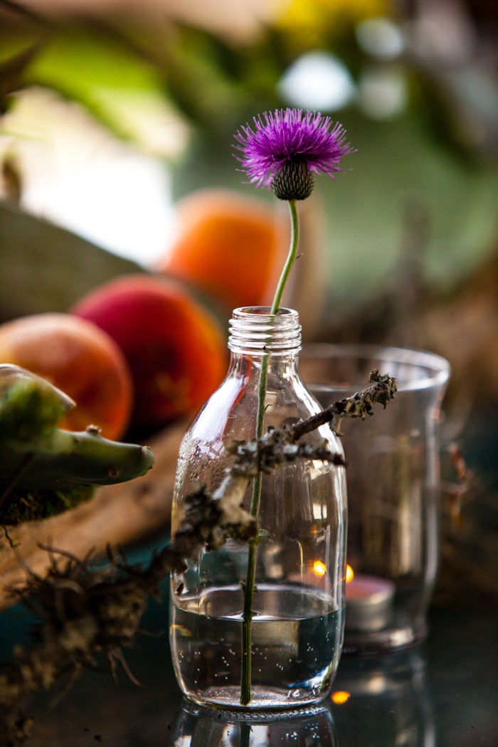 rustic centerpiece