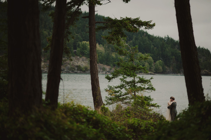 Orcas Island wedding portrait