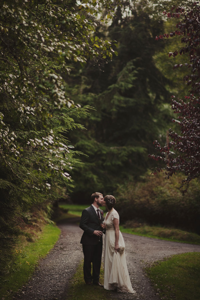 Orcas Island wedding portrait