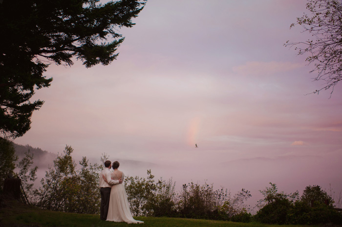 Orcas Island wedding portrait