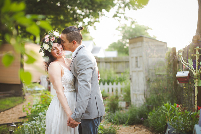 backyard Texas Wedding