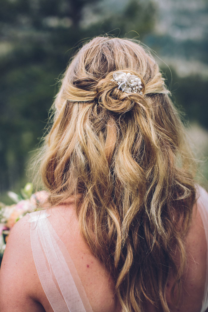 bride's hair