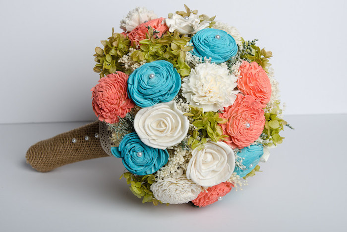 coral-blue-bouquet