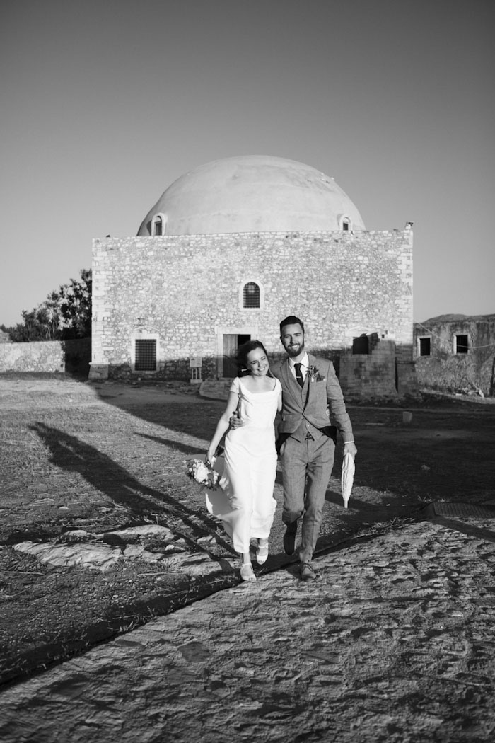 wedding portrait in Crete