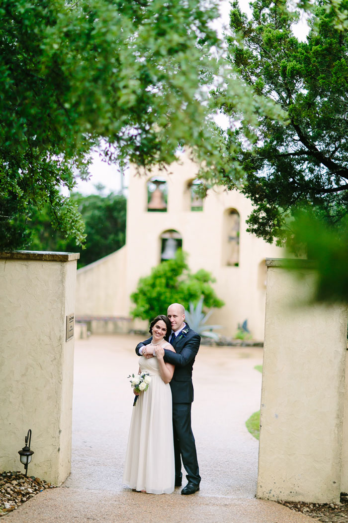 bride and groom portrait