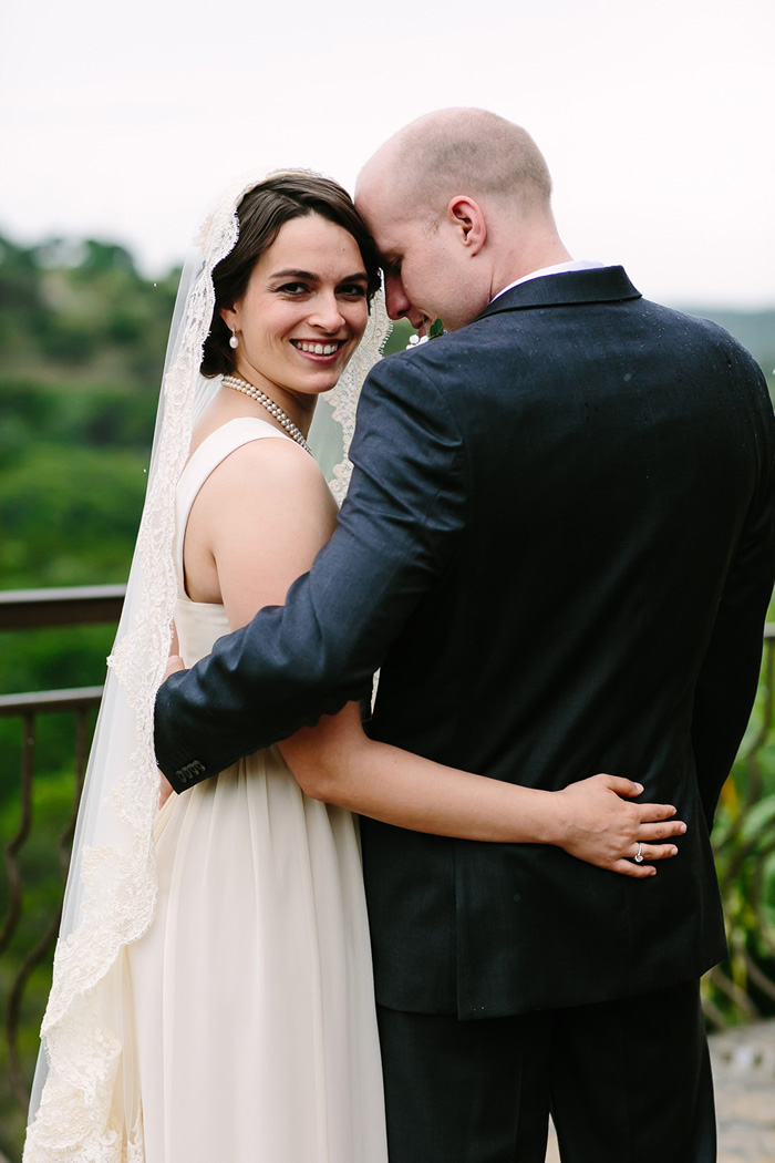 bride and groom portrait