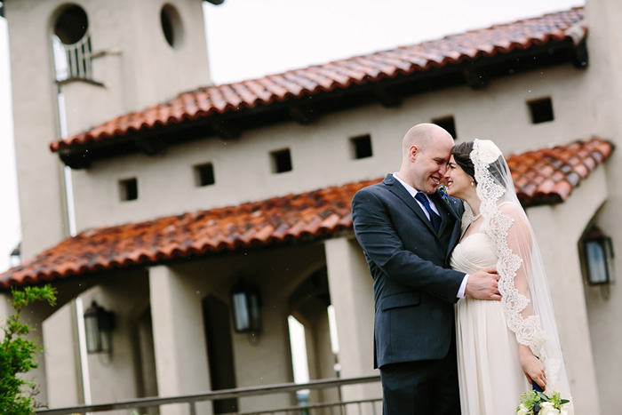 bride and groom portrait