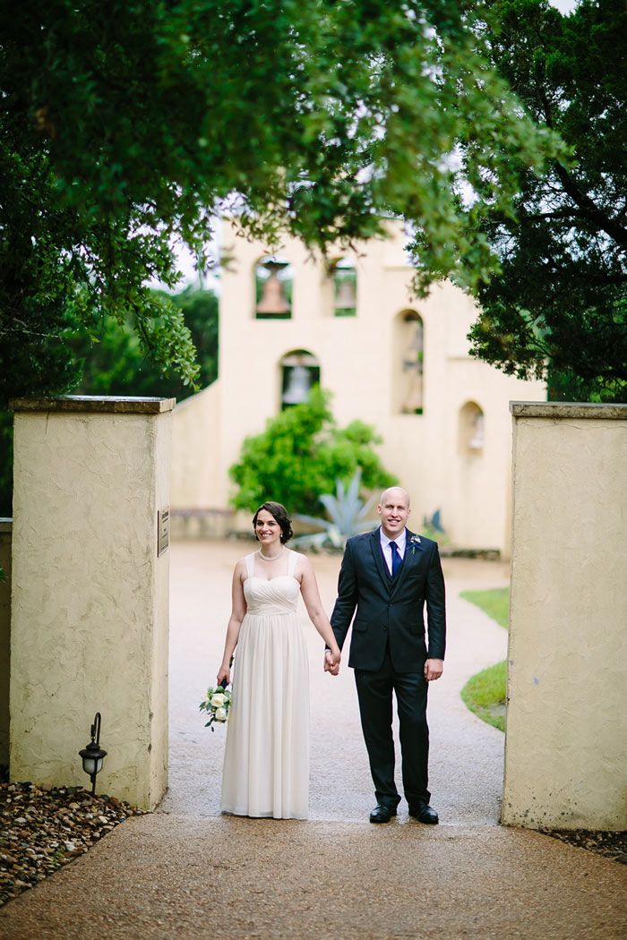 bride and groom portrait at Chapel Dulcinea