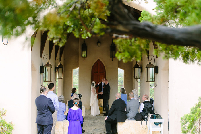 chapel dulcinea wedding ceremony