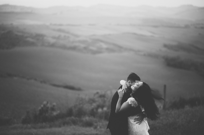 Tuscany wedding portrait