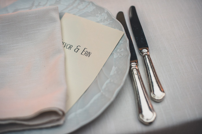 wedding place setting