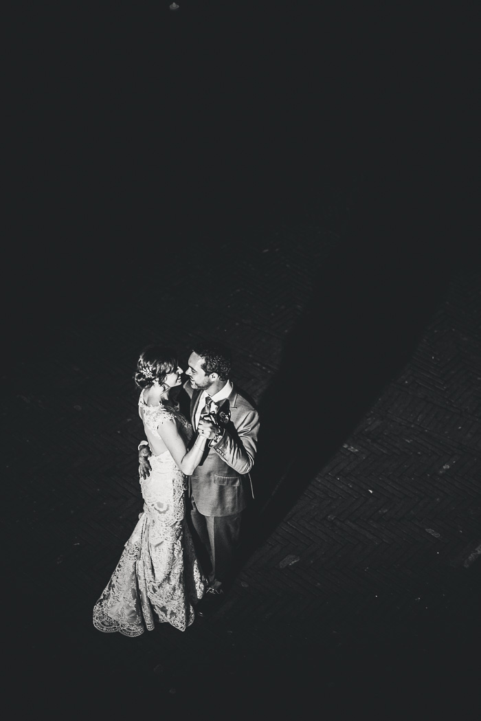 bride and groom first dance