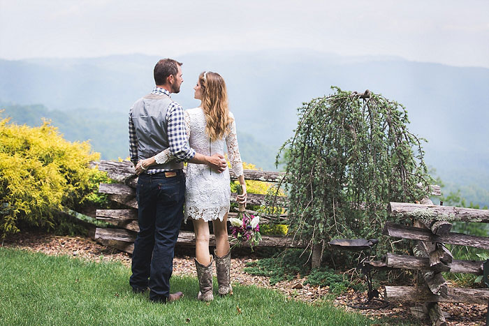 North Carolina elopement portrait