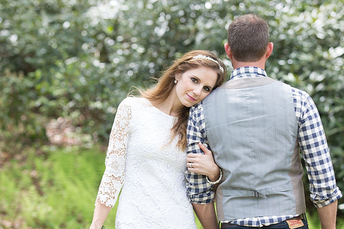 North Carolina elopement portrait