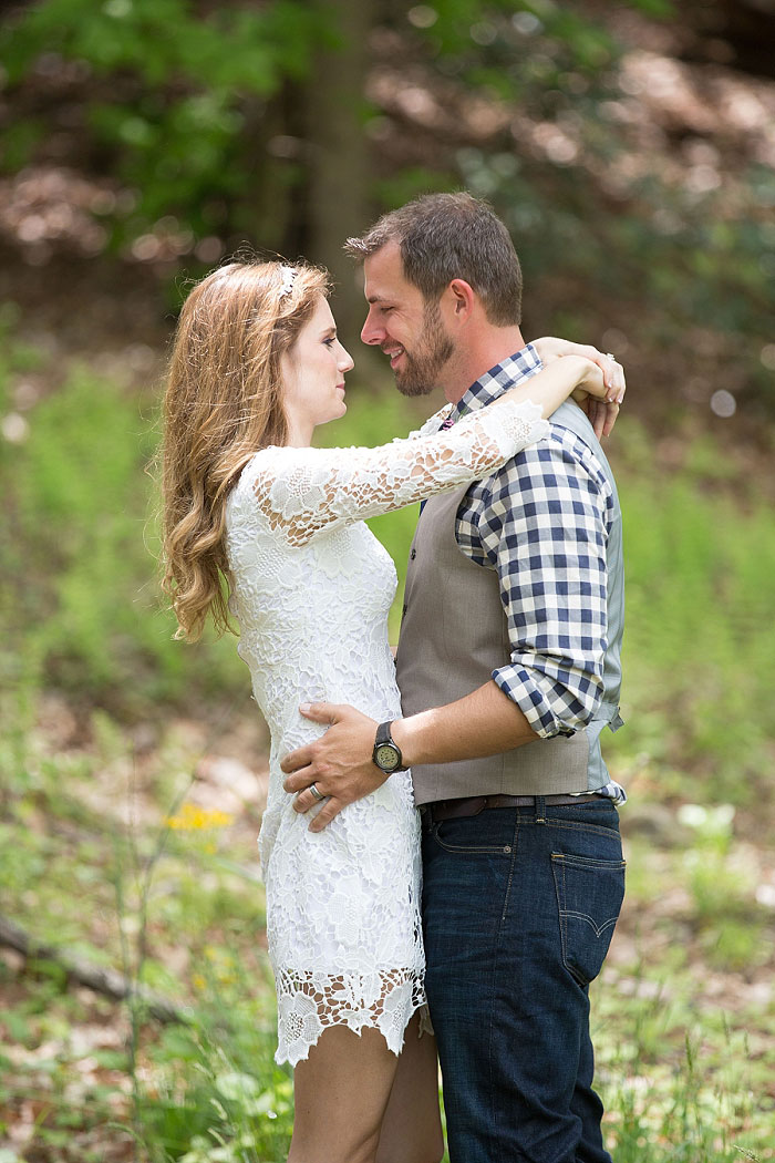 bride and groom portrait