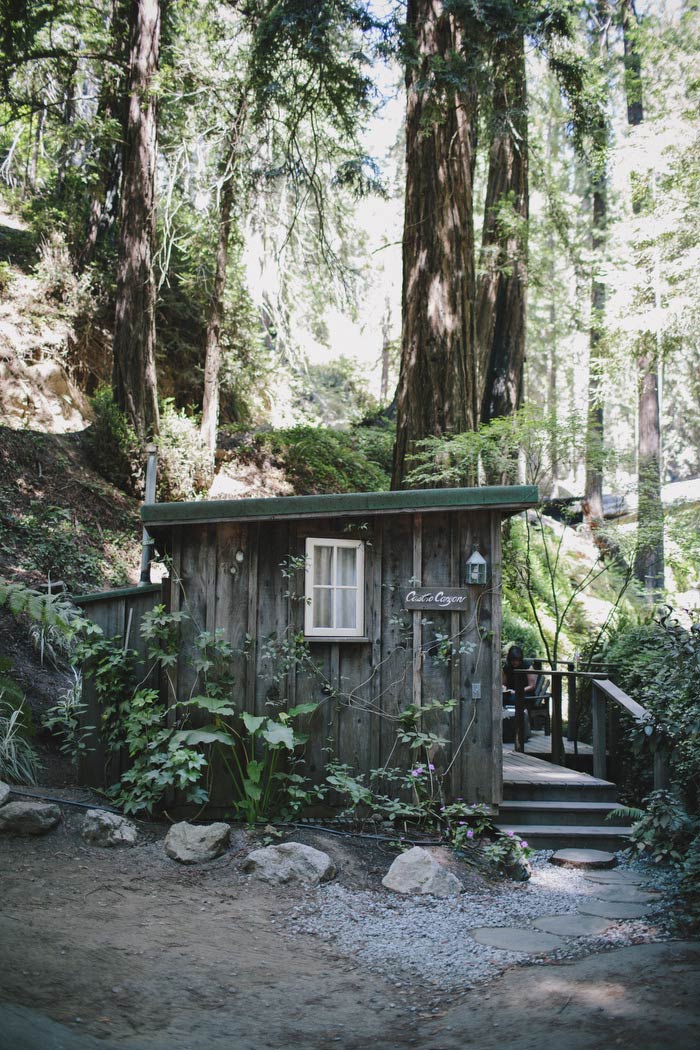 cabin in Big Sur