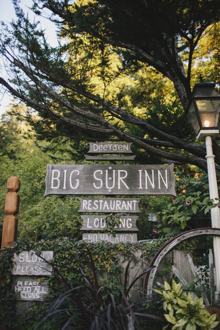 Big Sur Inn sign