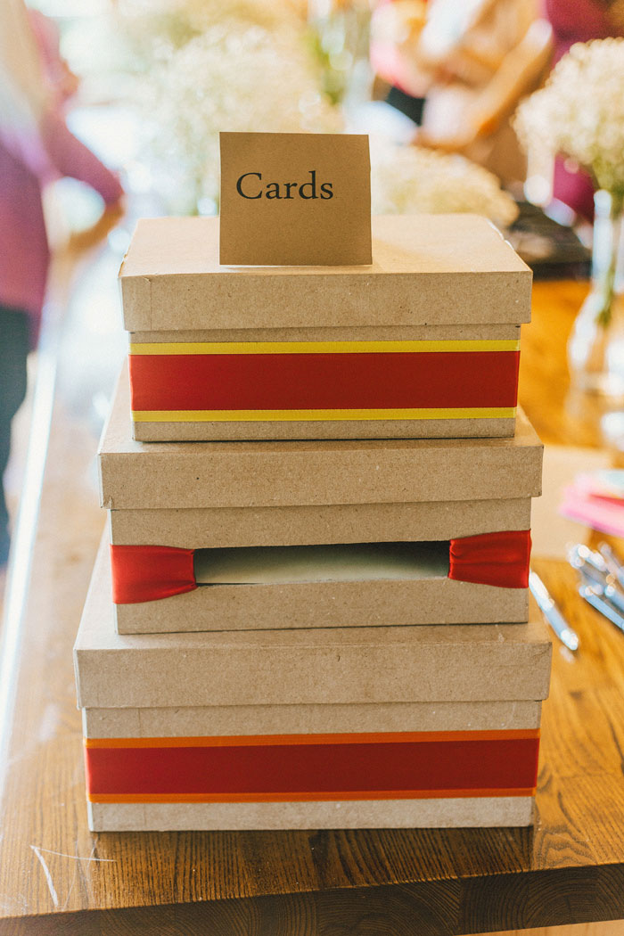 wedding card box