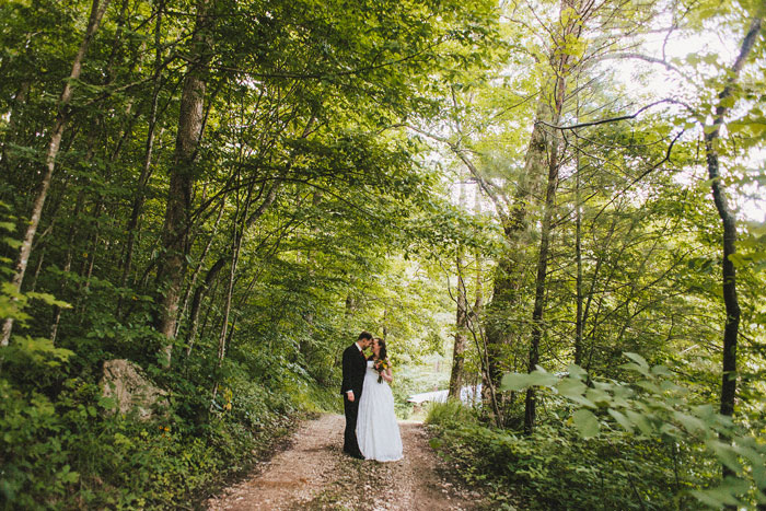 bride and groom portrait