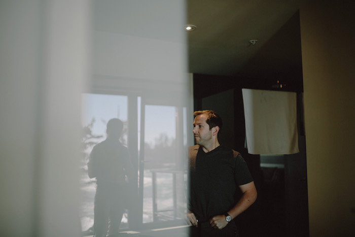 groom getting ready