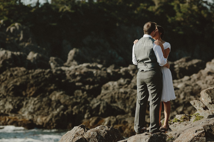 first look session by the ocean