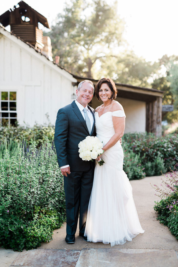 bride and groom portrait