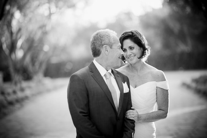 bride and groom portrait